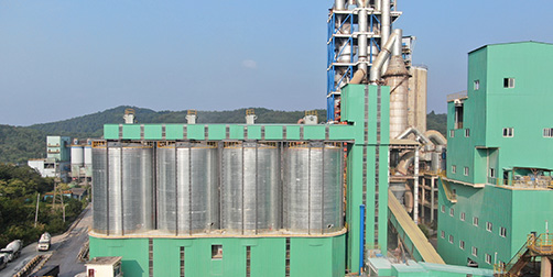 Silo for Aggregate