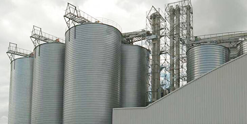 Silo for Soybean, Maize