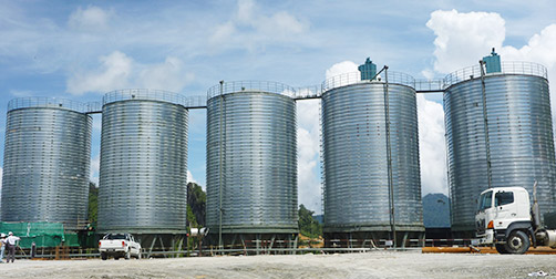 Silo for Fly Ash, Cement