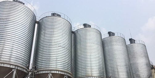 Silo for Fly Ash, Cement