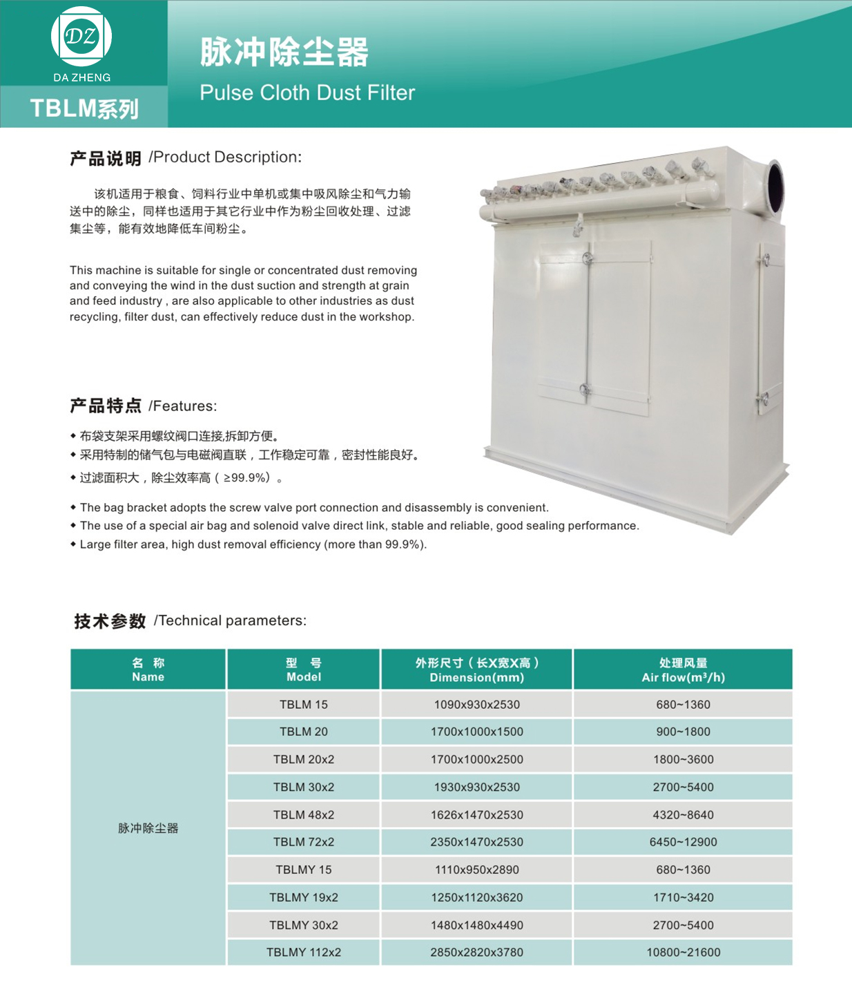 pulse cloth dust filter